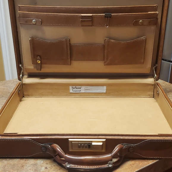 hartmann luggage vintage leather